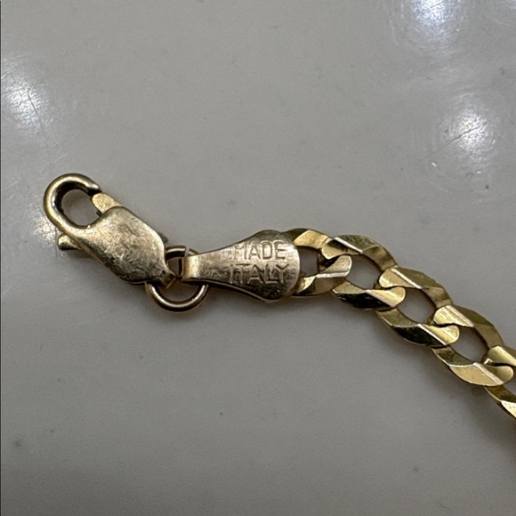 Gold Chain Bracelet MADE IN ITALY - Picture 5 of 8